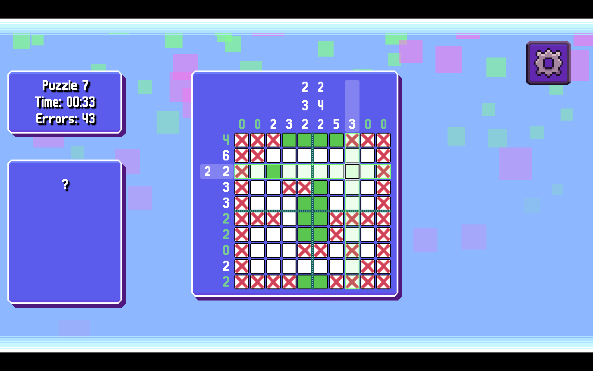 Screenshot von Picross: Japanische Logikrätsel